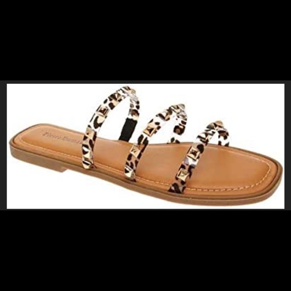 Pierre Dumas Shoes - Pierre Dumas leopard sandal. Size 8.5. Never worn.